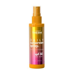 Synergy Therm Crème solaire quotidienne SPF30 Crème solaire quotidienne spray texture légère, 200 ml, Synergy Therm