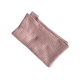 Cotton Flower muslin blanket, 120 x 100 cm, Antique Pink, Twindeco
