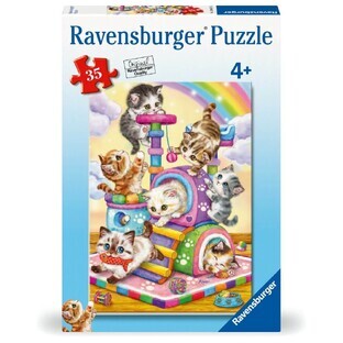 Puzzle Kätzchen im Spiel, ab 4 Jahren, 35 Teile, Ravensburger