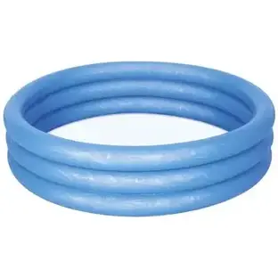 Inflatable pool with 3 rings, 122x25 cm, +2 years, Blue, Bestway