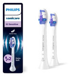 Sonicare Optiwhite toothbrush refills Sonicare Optiwhite, HX6052/87, 2 pcs, Philips