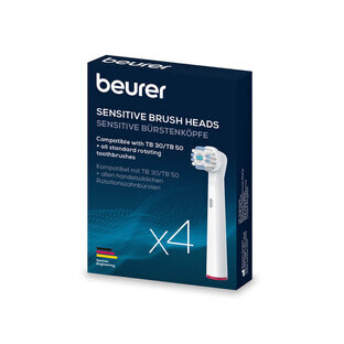Set capete pentru periuta de dinti Sensitive, 4 buc, Beurer