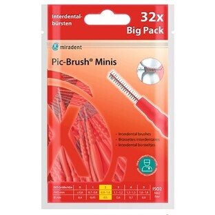 Scovolini interdentali Pic Minis, 32 pezzi, Miradent
