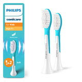 Sonicare Kids toothbrush refills, +7 years, HX6042/90, 2 pcs, Philips