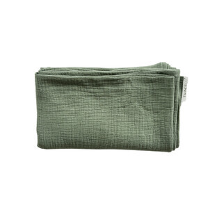 Mousseline deken, 120 x 100 cm, Mintgroen, Twindeco