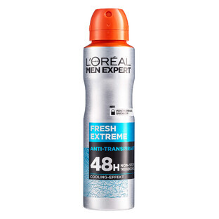 Spray antitraspirante Fresh Extreme Men Expert, 150 ml, Loreal Paris