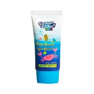 Beruhigende Sonnenschutzcreme mit Propolis SPF50+ PA++++ Kids, 50 ml, Formal Bee