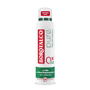 Deodorante puro originale spray, 200 ml, Borotalco