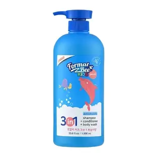 Kinder Kinder 3in1 Duschgel, Pfirsich, 1 Liter, Formal Bee