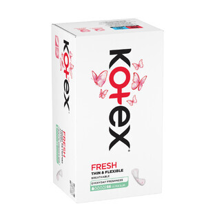 Assorbenti giornalieri Superslim, 56 pezzi, Kotex