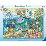Frame jigsaw - Friends from the Ocean, 4 years+, 48 pieces, Ravensburger
