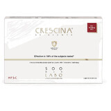 Tratamiento intensivo para el crecimiento del cabello 500 Man Crescina Re-Crecimiento, 5 ampollas, Labo