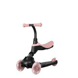 5in1 multifunctional scooter Sema EVO, 1-6 years, Pink, Qplay