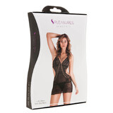 Ensemble de sous-vêtements S Pleasures Noir (Taille unique)