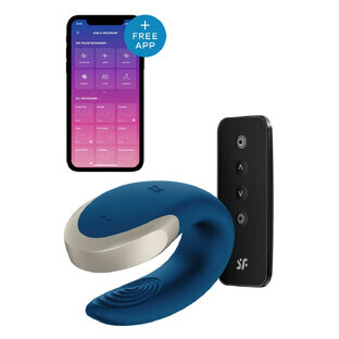 Vibrazione a doppia stimolazione Love Satisfyer Double Love