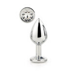 Bouchon anal Dream Toys Gleaming Love Silver
