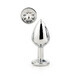 Bouchon anal Dream Toys Gleaming Love Silver