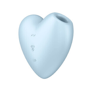 Stimulateur à succion du clitoris Satisfyer Cutie Heart Blue