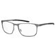 Monture de Lunettes Homme Under Armour UA-5029-G-KJ1F617 Gris ø 56 mm