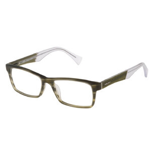 Montatura per Occhiali Uomo Police V1919E-55N98M Verde Ø 55 mm