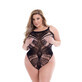 Leotard Baci Lingerie Black Queen size