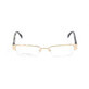 Uniseks Brillenframe Alexander McQueen AMQ-4159-R2E Gouden Ø 51 mm