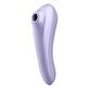 Stimolatore di aspirazione del clitoride Satisfyer Dual Pleasure Purple