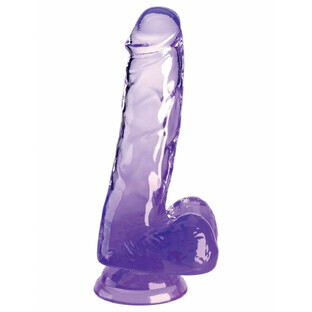 Pipedream King Cock Clear TPE dildo