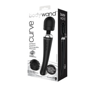 PalmPower-Recharge Massaggiatore a bacchetta Curve Bodywand Bodywand Curve Nero