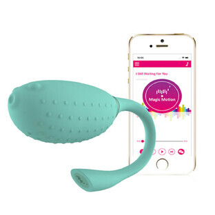 Eiervibrator Magic Motion Fugu Turquoise