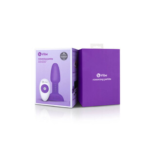 Bouchon anal B-Vibe 93044 Purple