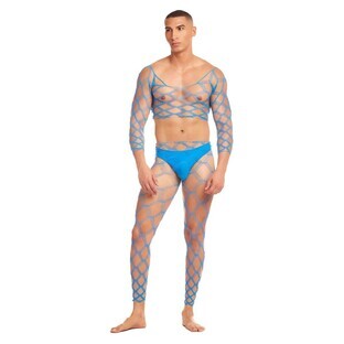 Set di biancheria intima Rainbow Party Blue S/M