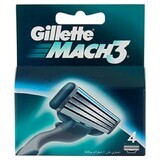 Înlocuirea lamei de ras Gillette (4 Unități) (4 uds)