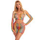 Costume érotique Rouge à lèvres rose Multicolore Taille unique