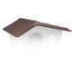 Acoperiș pentru șopron Nayeco Eco Mini 06910 Brown 60 x 50 x 41 cm