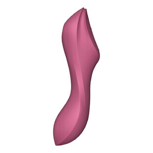 Dubbele stimulatie Vibe Satisfyer CURVY TRINITY 3 Rood