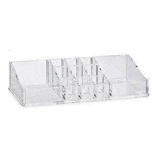 Organizer per trucchi Berilo 6103-X Trasparente 9 x 4,5 x 22,7 cm