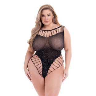 Justaucorps Baci Lingerie Noir Queen size