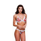 Set lenjerie intimă Baci Lingerie 838-SEG-3 Multicolor (S/M) (2 buc)