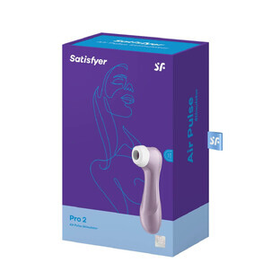 Stimulateur à succion du clitoris Satisfyer Pro 2 Air Pulse Pink