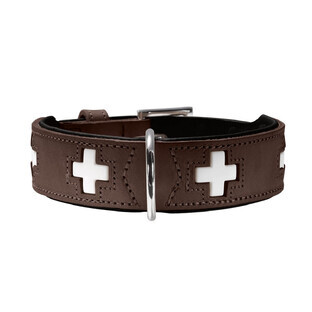 Zgardă pentru câini Hunter Swiss Maro Negru M 55 cm