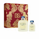 Herenparfum set Dolce & Gabbana Lichtblauw 2 Stuks
