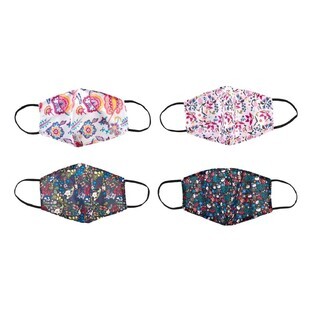 Hygienische Maske DKD Home Decor Bunt 4 Stück