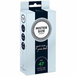 Mister Size Condooms 04136400000 Extra fijn (47 mm)