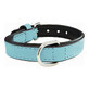 Hundehalsband Gloria Polsterung 45 cm Blau (45 x 2 cm)