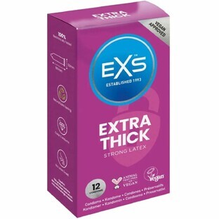 Préservatifs EXS Extra Épais 12 Unités