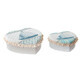 Boîte à bijoux DKD Home Decor 8424001396207 Acrylique Carton 19 x 10 x 7 cm (2 Unités)