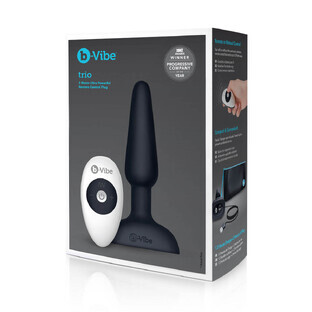 Plug anale telecomandato B-Vibe 05882610000 Nero