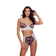 Kanten ondergoed setje Baci Lingerie Bloem & Kant Grijs (S/M)