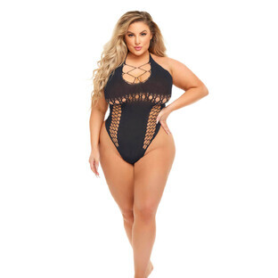 Leotard Roz Ruj negru Regina dimensiune